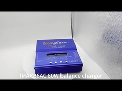 80W 6A RC ładowarka równowagi Imaxb6 dla baterii dronowej Li-ion / Li-polimer / Mi-Mh Ni-CD