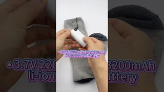 Elektryczne skarpety grzewcze z akumulatorem litowo-jonowym 18650 od 3,7 V 2200 mAh do 3200 mAh
