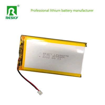 kupować Elektryczny akumulator litowy polimerowy ogniwo 606090 3,7V 4,2V 4000mAh 14,8Wh baterie Lipo online manufacture
