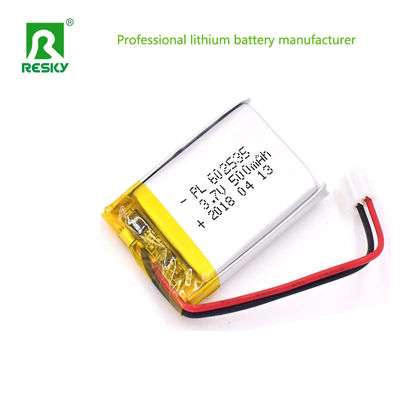 kupować Kwadratowa bateria litowo-polimerowa 602535 3.7V 4.2V 400mAh online manufacture