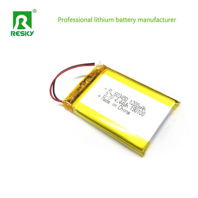 kupować Bateria litowo-polimerowa 603450 3.7v 1200mAh dla przenośnego GPS online manufacture