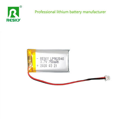 kupować Pojemnik z akumulatorem litowym polimerowym 902040 3.7V 700mAh 750mAh Do latarki LED online manufacture