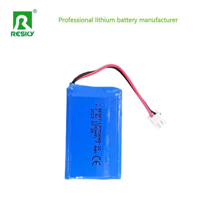 kupować /Emergency Light Lithium Polymer Battery Cell 703048-2s 7.4V 1000mAh 7.4wh online manufacture