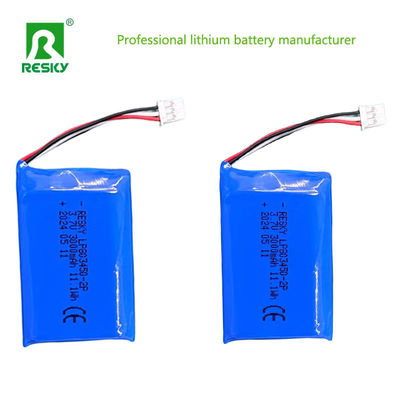 kupować Powtórnie ładowana Lipo Li Polimerowa Komórka 803450 3.7V 1500mAh 5.5wh online manufacture