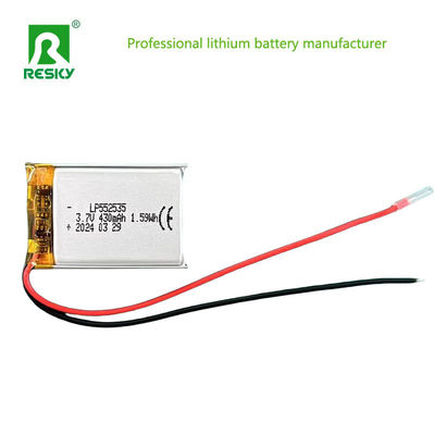 kupować Akumulatory litowo-polimerowe do naładowania 552535 3.7V 430mAh online manufacture