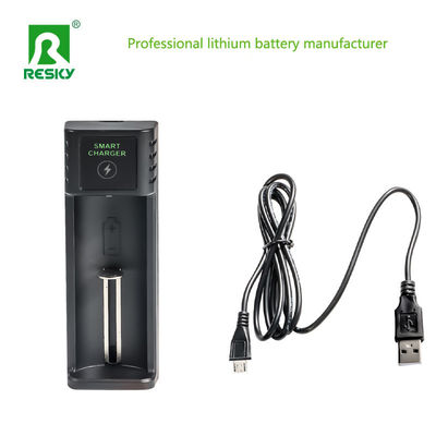 kupować 18650 26650 21700 Akumulator litowo-jonowy Ładowarka USB Jednorazowy gniazdo Inteligentny ładowalny 4.2V online manufacture