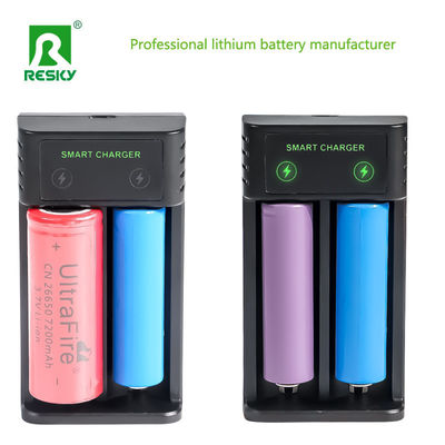 kupować Inteligentny ładowarka akumulatora USB 2 gniazda dla baterii latarki online manufacture