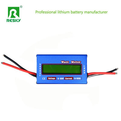 kupować 60V licznik prądu stałego RC Akcesoria 100A cyfrowy watometr dla baterii litowej RC online manufacture