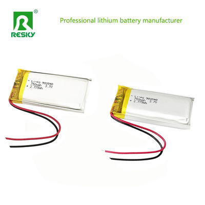 kupować Akumulator litowo-polimerowy 750mAh 3.7V 9x20x40mm produkcja online