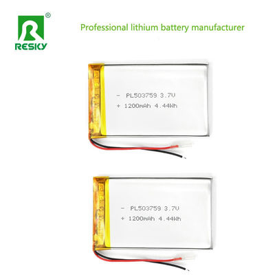 kupować Akumulator Lipo 503759 3.7v 1200mAh 4.44wh Akumulator Litowy online manufacture