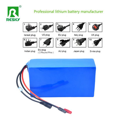 kupować Samsung INR18650-35E 10s6p 36v 21Ah Akumulator litowo-jonowy do hulajnogi elektrycznej 750W produkcja online