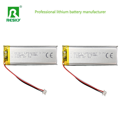 kupować Akumulator litowo-polimerowy 502067 3,7V 700mAh do urządzeń kosmetycznych produkcja online