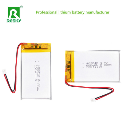 kupować Akumulator litowo-polimerowy 403048 3,7V 600mAh 2,22Wh do urządzenia do noszenia produkcja online