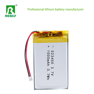 kupować Akumulator litowy Komórka 523450 3.7v 1000mAh 3.7Wh Akumulator Li-polimerowy produkcja online