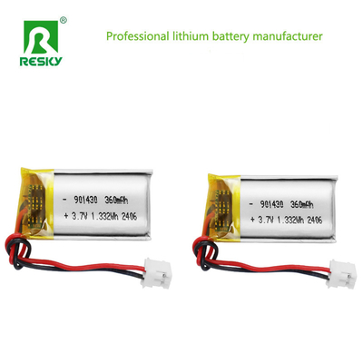 kupować Litowo-polimerowy akumulator 3.7V 901430 360mAh 1.33wh Litowo-polimerowy akumulator produkcja online