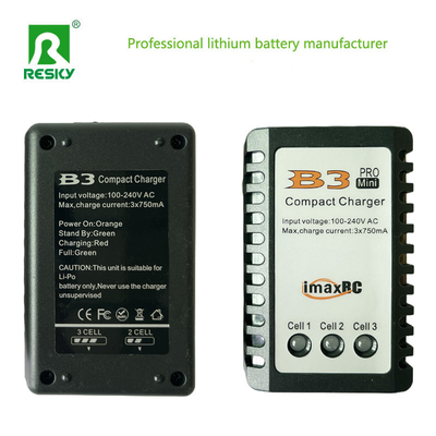kupować Ładowarka balansująca RC IMAXB3 8W do akumulatorów litowo-polimerowych 7,4V 11,1V 2s 3s 750mA produkcja online
