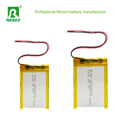 kupować Lithium Polymer Battery Cell 604050 3.7v 1500mAh 5.55wh Bluetooth Speaker Rechargeable Batteries produkcja online