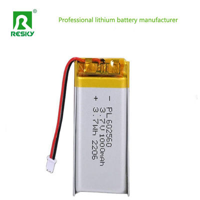 kupować Baterie litowe LP602560 3.7v 4.2v 1000mAh Akumulatory lipopolimerowe do śledzenia GPS produkcja online