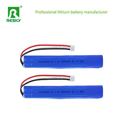 kupować Power Batteries 18650 2S1P 7.4V 2000mAh 2600mAh 5C Lithium Ion Battery Pack  With MSDS/UN38.3 produkcja online