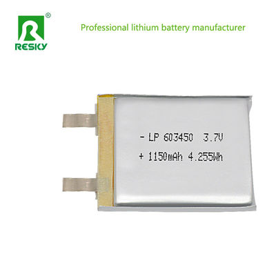 Baterie litowo-polimerowe słoneczne 3.7V 603450 1200mAh Baterie do alarmu w windzie