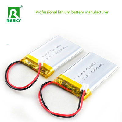 Pojemnik akumulatorowy polimerowy litowy 523450 1000mAh