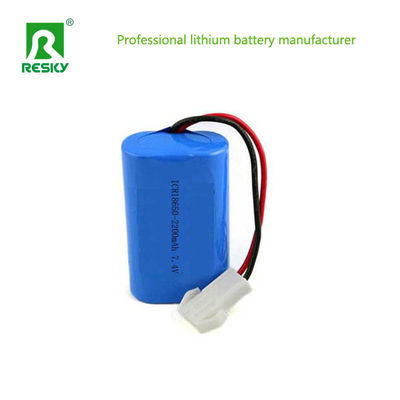 16W baterie litowo-jonowe 18650 7,4V 2s1p 2200mAh