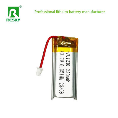 Przenośny 701230 3,7v 230mAh Akumulator polimerowy litowy do małych urządzeń elektronicznych