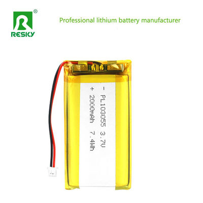 Akumulator Lipo 103055 3,7V 2000mAh 7,4wh Moc Bateria litowo-jonowa