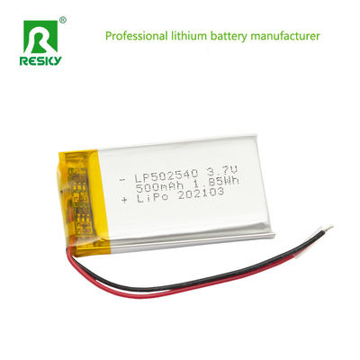 Akumulator litowy 502540 3.7v 500mAh 1.85wh