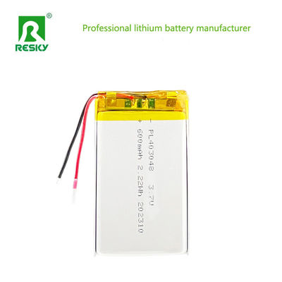 Litowo-jonowa bateria polimerowa 403048 3.7V 600mAh 2.22wh Lipo Bateria dla trackerów GPS dla zwierząt